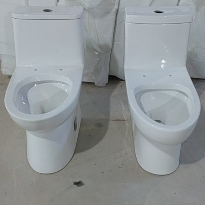 Moderno minimalista decoración del hogar ingeniería inodoro piso blanco fila Tipo de una sola pieza pared fila tipo Super tipo sifón