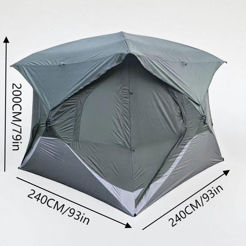 Cross-Border Outdoor Camping Tent, Windproof and Rainproof, Camouflage Bird-Watching Tent, Easy to Set Up, Portable Multi-Functional Harper Tent