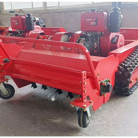 外贸出口遥控割草机履带式自行走果园山坡打草机农用大马力草坪柴