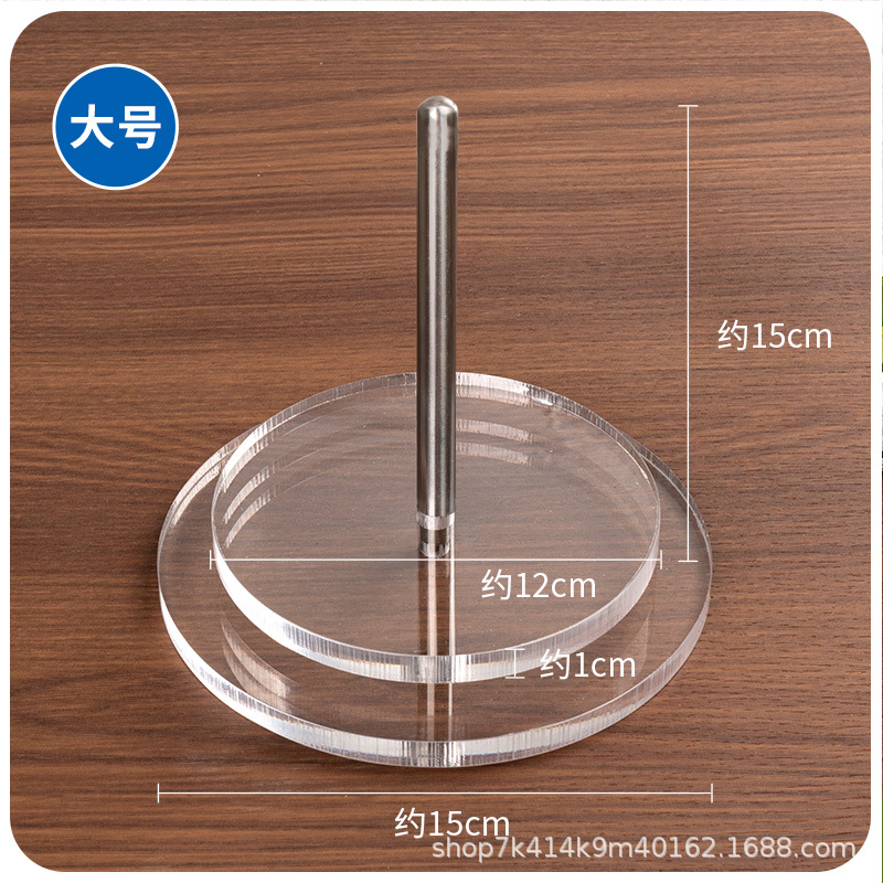Herramienta auxiliar de tejido manual desmontable marco de eje giratorio de lana portátil bobina de plástico de lana
