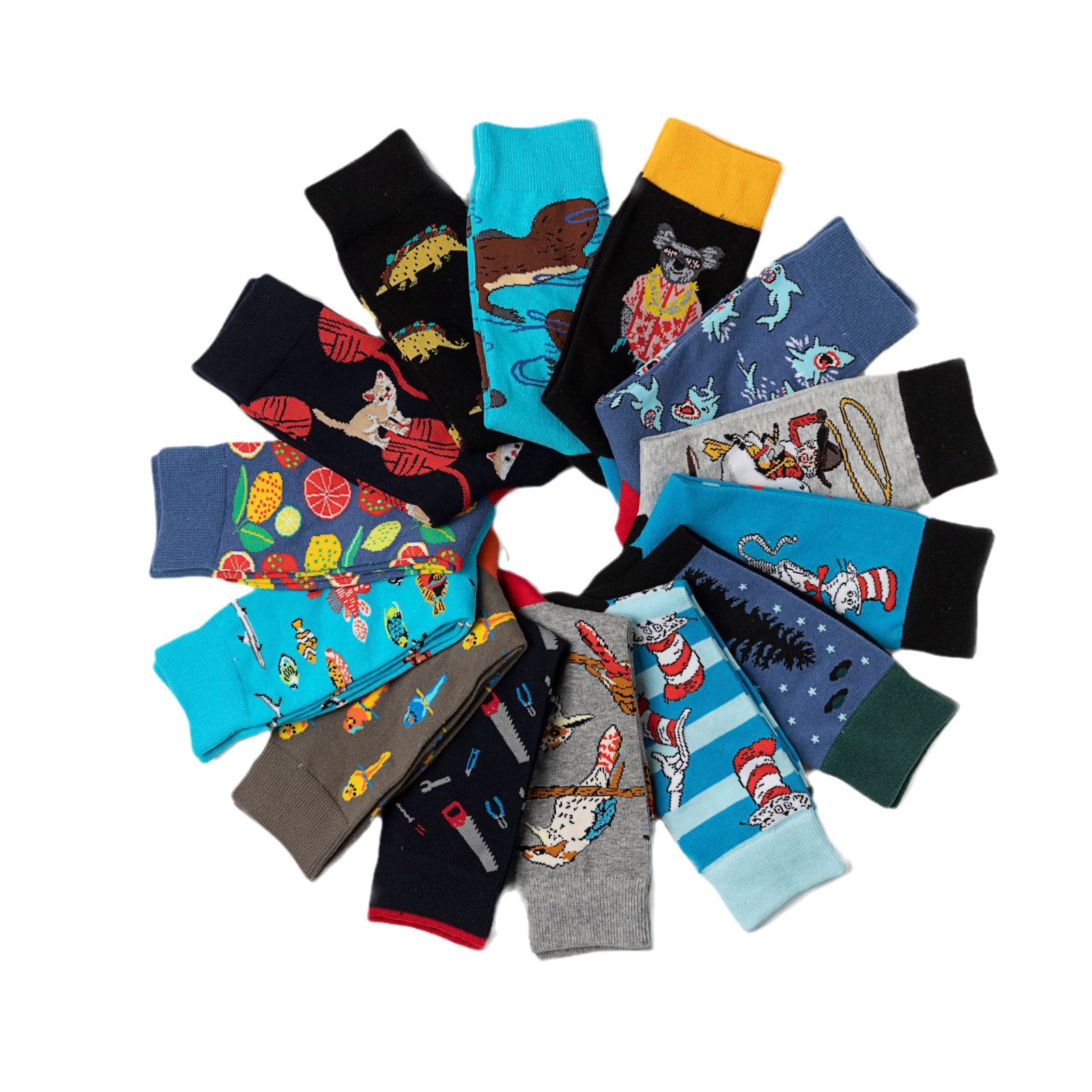 Cartoon Crew Socken Für Damen Und Herren Aus Baumwolle_voghion.com