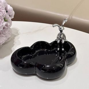 Scandinavian Cloud Ashtray Simple Classy Elegant Home Living Room High-Value Creative Commercial Ceramic Decorative Ornaments