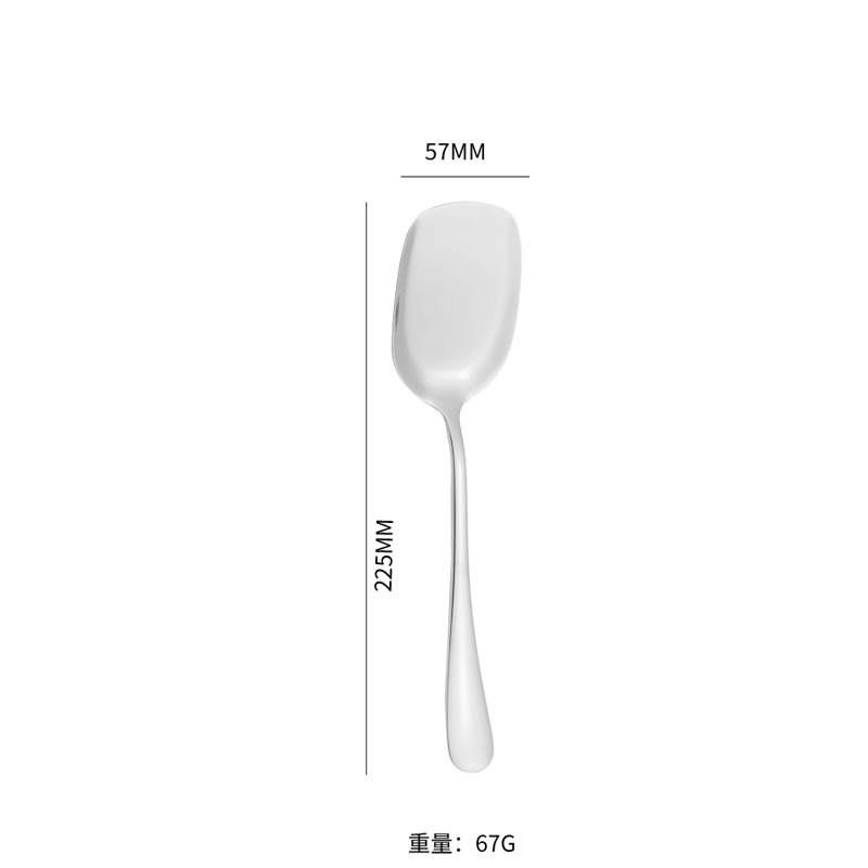 실버 분할 접시 스푼 C
