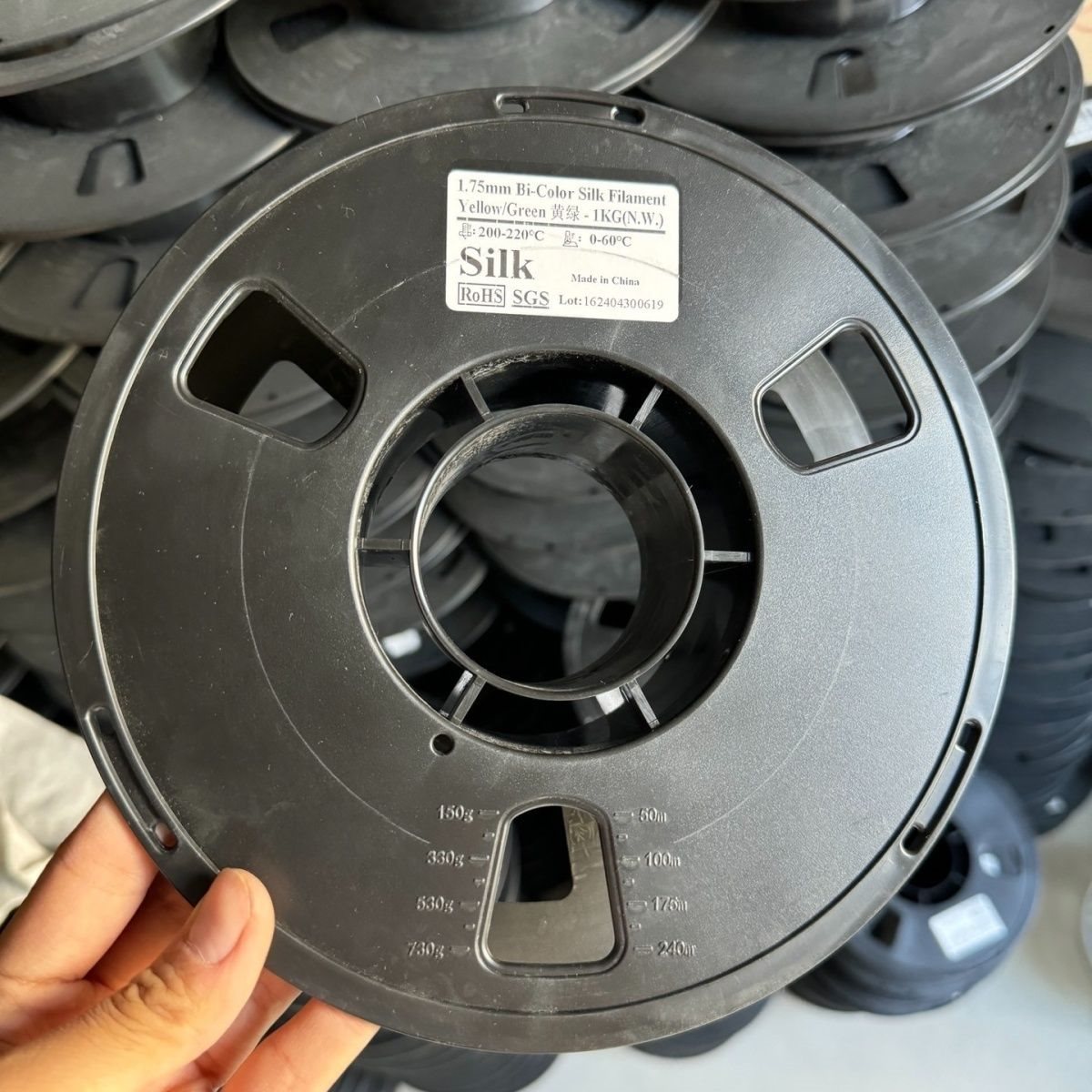 绕线盘空线盘塑料盘电线盘线材收纳手工卷线轮 不能拆开线轴