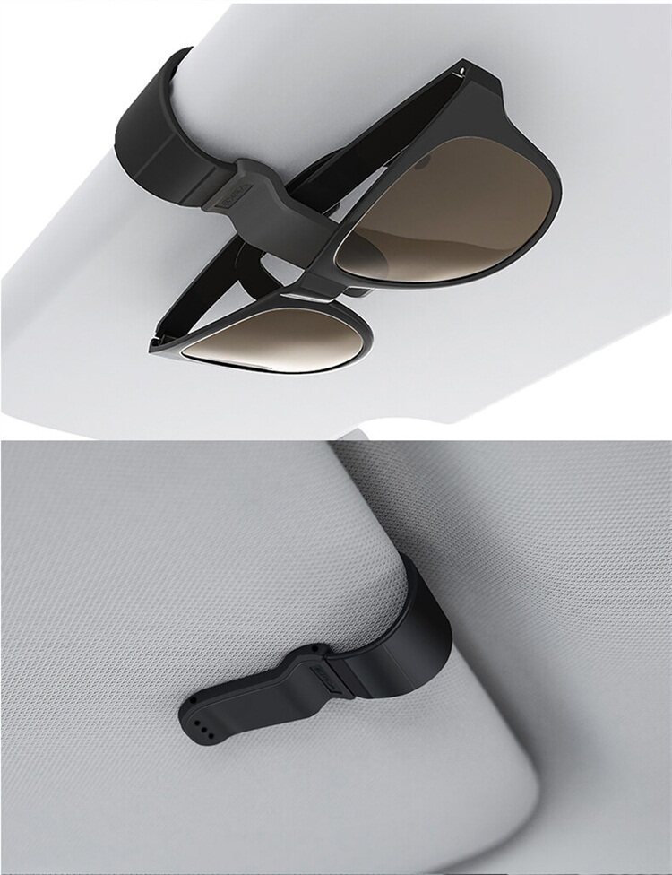 Japanese Yac Car-Mounted Glasses Clip for Car Roof, Creative In-Car Glasses Holder, Car Eyeglass Stand Clip Storage