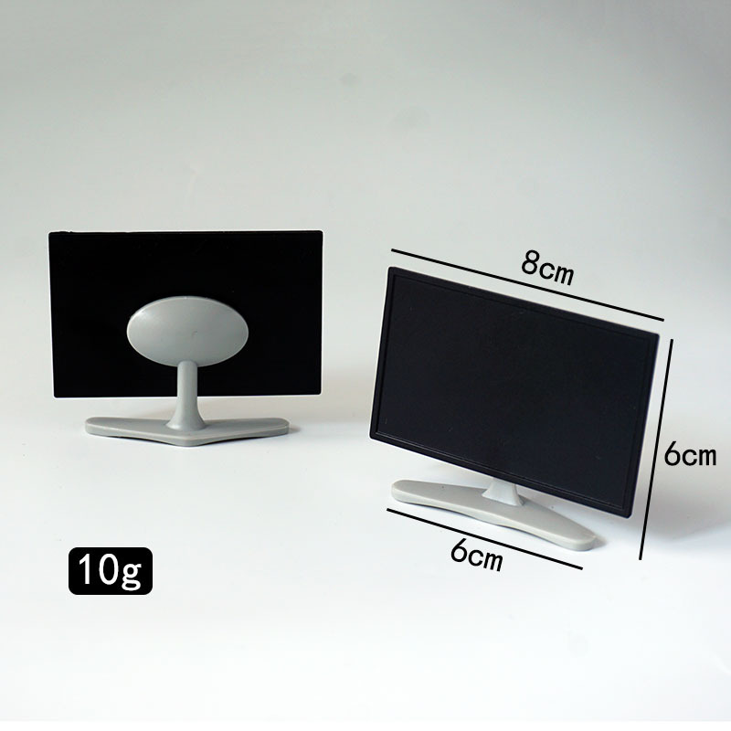 Mini simulation TV LCD monitor living room bedroom appliances Doll Doll house accessories scene model