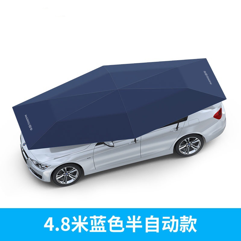 Fábrica directa sombrillas de automóviles techo automático control remoto plegable automóvil SUV para sombrillas móviles aislamiento térmico