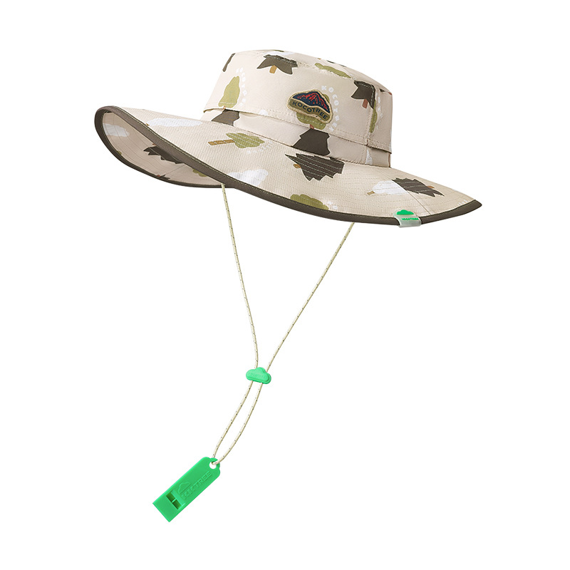 Kk Tree Kids Sun Protection hat Kids Girls hat baby Sun hat Fisherman hat outdoor Summer Thin image 5