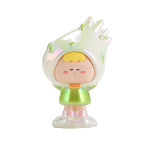 Weather Elf Blind Box Resin Crafts Ornaments Home Accessories Cartoon Electroplated Dolls Lucky Gifts