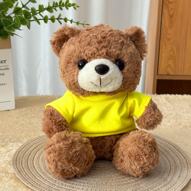 Transfronterizos Teddy Bear muñecas de peluche muñecas de tela regalo de graduación de chicas regalos de eventos logotipo imprimible