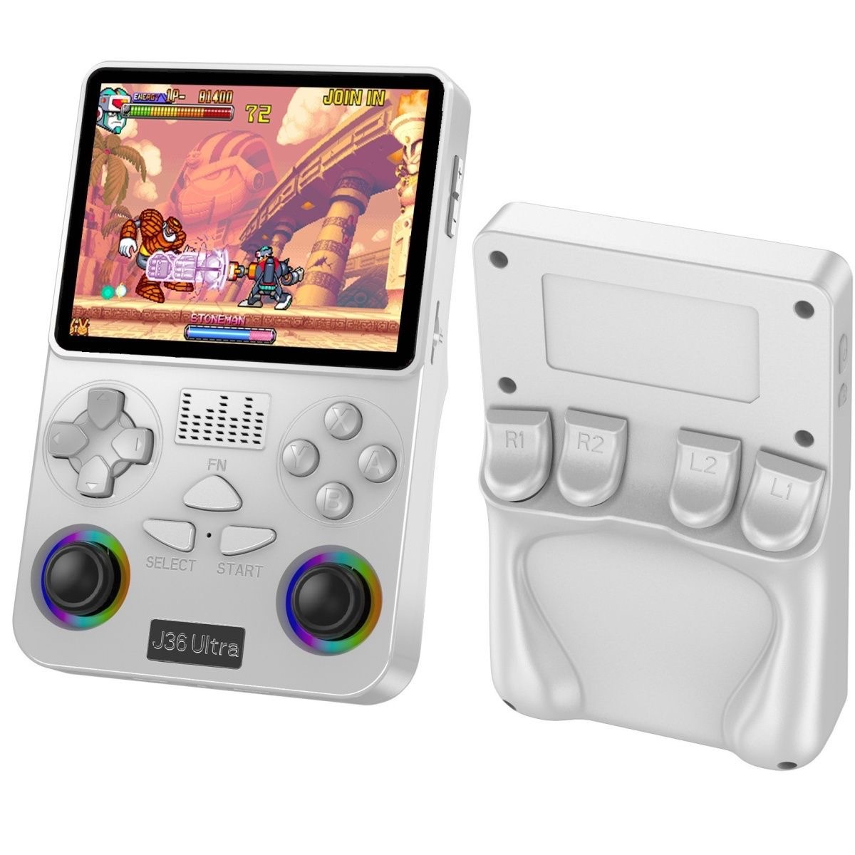 Transfronterizo R36S de código abierto PSP consola de juegos arkos sistema de almacenamiento 1GB juego portado RK3326