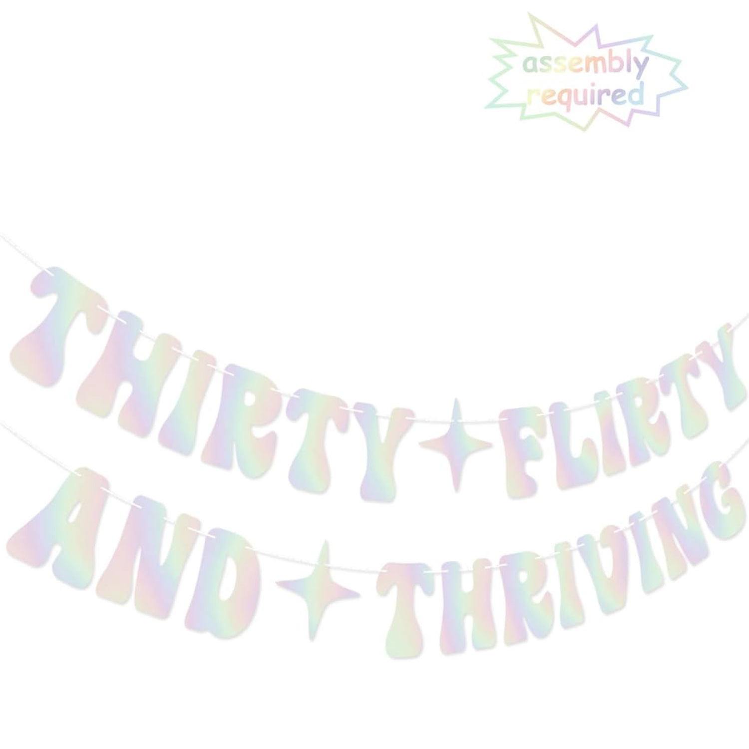 In My Thirties Era Papel de cebollas doradas Bandera Rosa Decoración de fiesta de cumpleaños de 30 años Banner de fotos