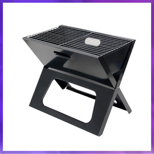 Outdoor Portable Barbecue Grill Foldable Camping Barbecue Grill Household Open-Air Courtyard Stable Charcoal Grill