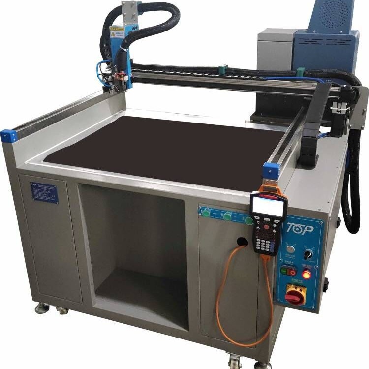 制鞋皮具箱包适用热熔胶全自动喷胶机涂胶胶机