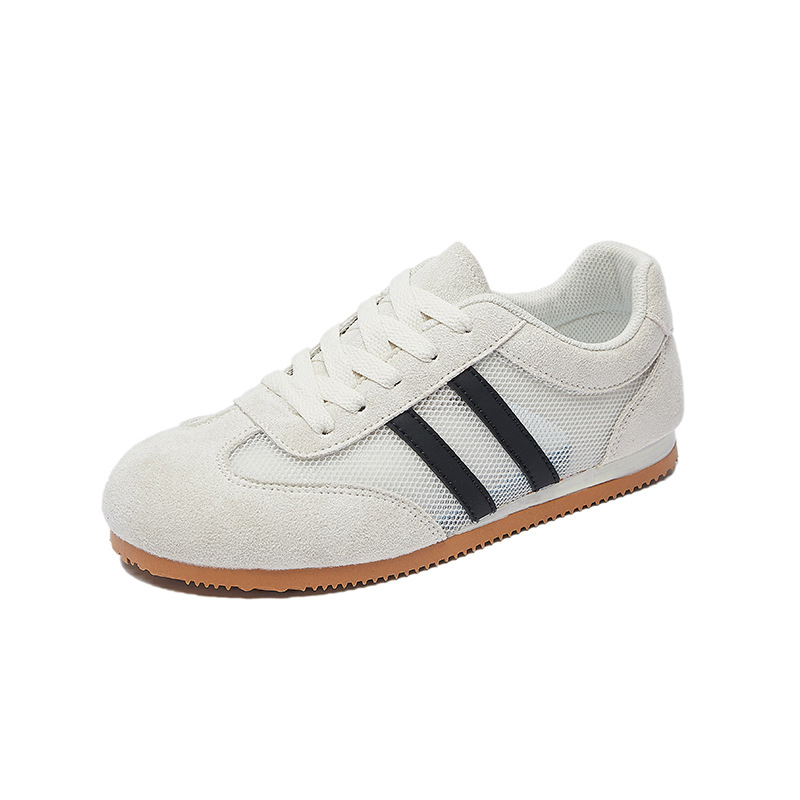 2026 primavera y otoño nuevos zapatos de skate de fondo plano, zapatos deportivos casuales retro, zapatos ligeros de entrenamiento para mujeres