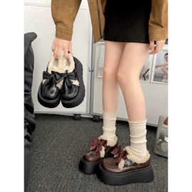 女式时装单鞋;厚底拖鞋;女式皮靴