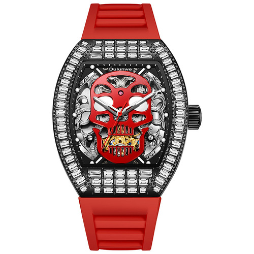 Richard Mechanical Men's Watch Fully Automatic Mechanical Watch Miller Men's Barrel-shaped Waterproof Luminous Men's Watch