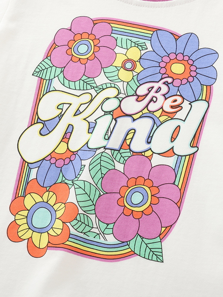 Transfronterizo malwee niñas camisetas de cuello redondo de verano nuevo conjunto de dos piezas para niños europeos y estadounidenses lindos