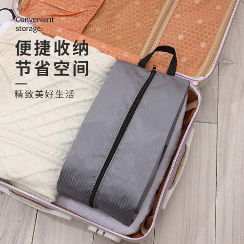 Cross-border large-capacity waterproof travel packing multi-functional shoe storage bag portable shoe boot cover bag