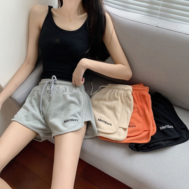 Super shorts yoga fitness hot pants summer new casual sports shorts women's loose home pajamas outerwear wholesale