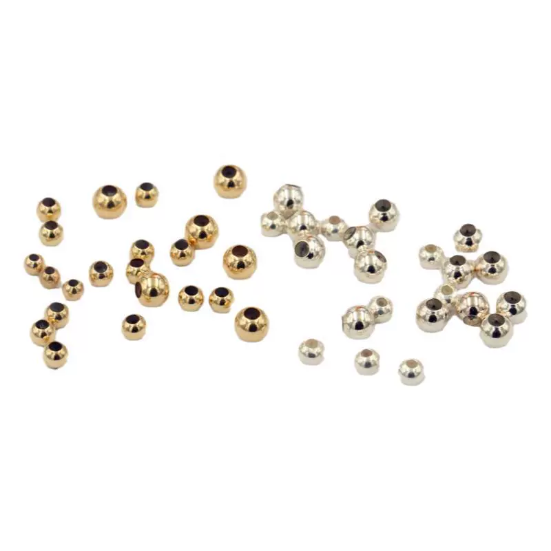 Golden adjustable round beads, silicone accessories, USA, 14 carat, geolocation function