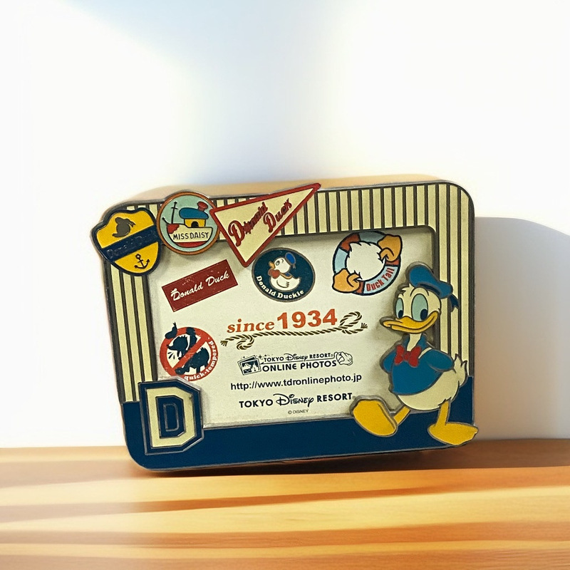 Cute Cartoon Zinc Alloy Photo Frame, Creative Metal Frame, Donald Duck Cross-Border Photo Frame Cute Cartoon Zinc Alloy Photo Frame, Creative Metal Frame, Donald Duck Cross-Border Photo Frame