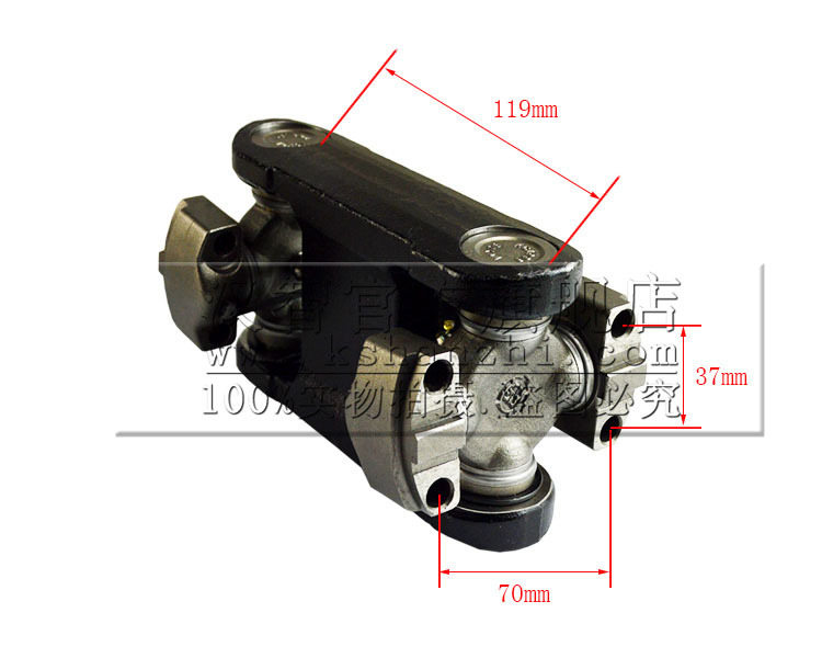 Eje de transmisión de caja de engranajes de carretilla elevadora 37210-266001-71 para piezas de carretilla elevadora Toyota 8FD25-30