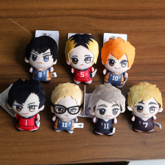 ハイキュー!! 5inch バレーボール少年周辺アニメぬいぐるみペンダント人形ヌヌバージョン日本製ペンダント人形おもちゃ