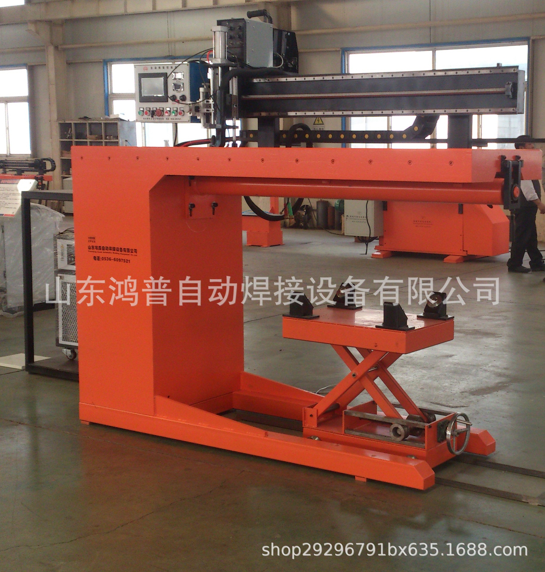 罐体桶体直缝焊接机 铁板不锈钢氩弧环缝焊接设备 鸿普自动焊
