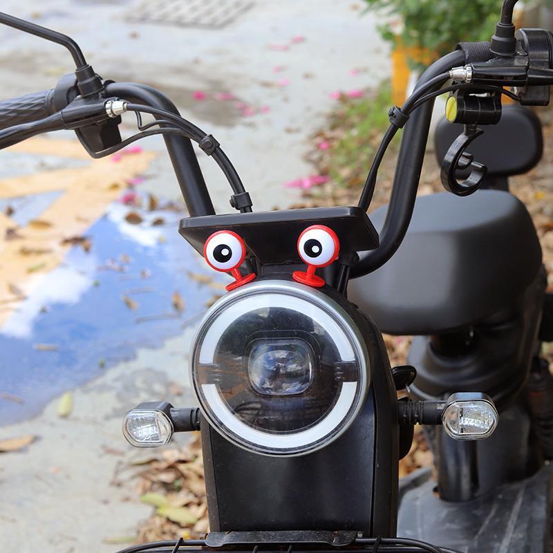 Diàndòngchē – Auto Parts and Accessories Helmet Decoration - red