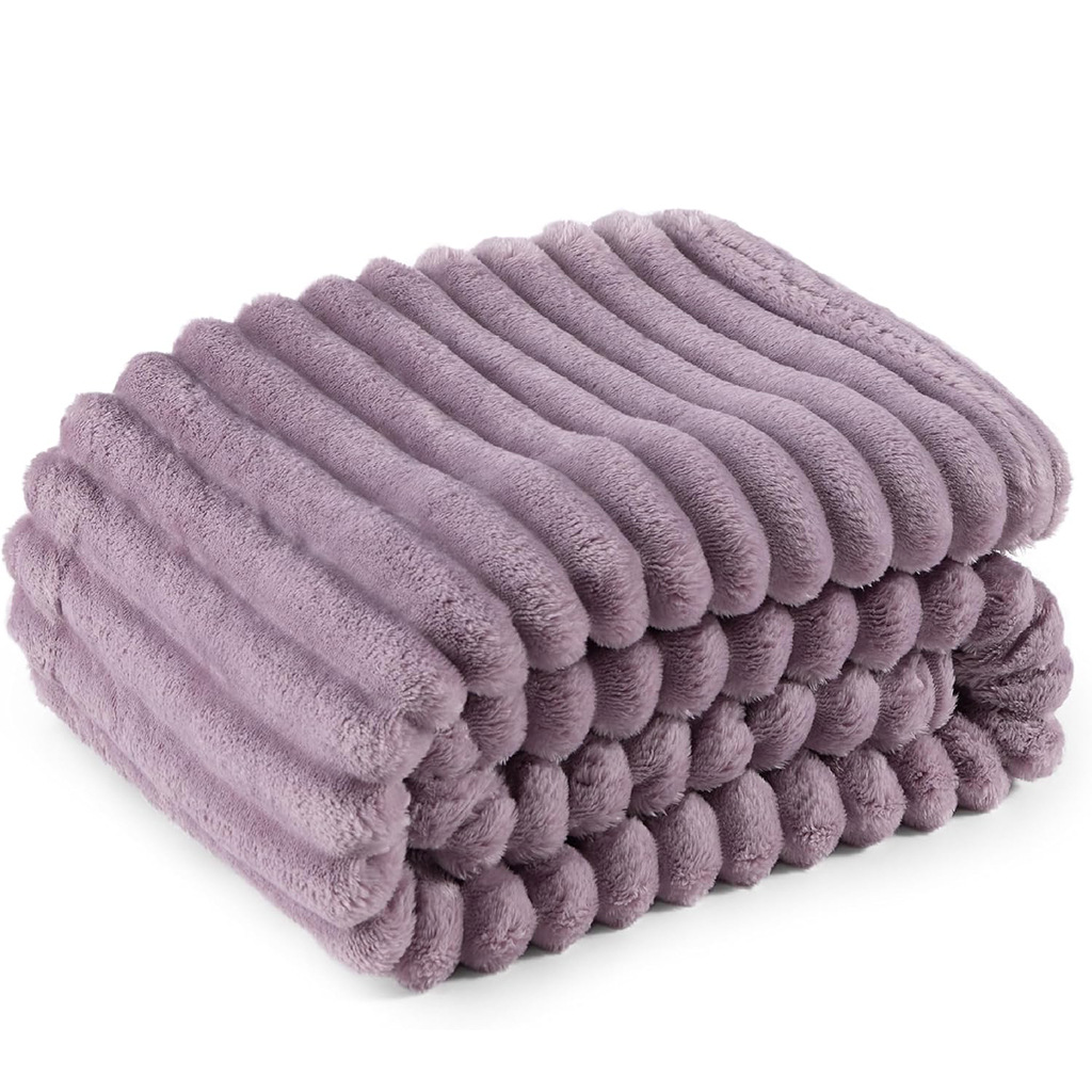 Transfronterizos de alta calidad mantas de tirada sólidas de doble cara brida mantas de peluche cuatro estaciones ligera transpirable oficina mantas de ocio al por mayor