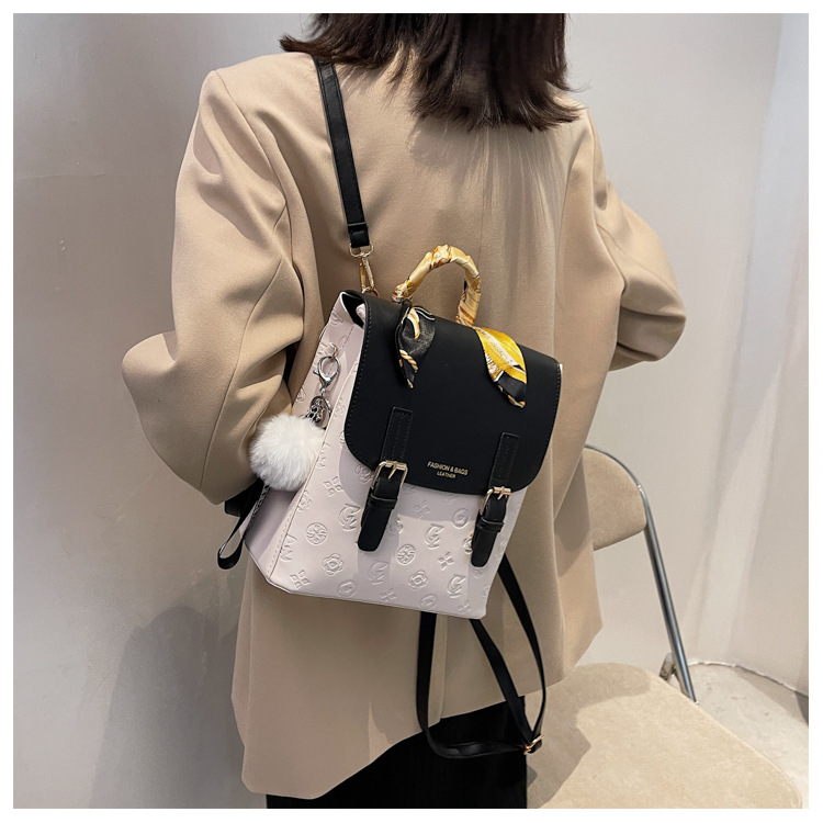 Cambridge bag pu leather ladies casual backpack fashion student school bag wholesalepicture15