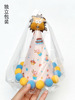 Free shipping cake decorative cartoon animal hair ball hats birthday hat party Patty party hat