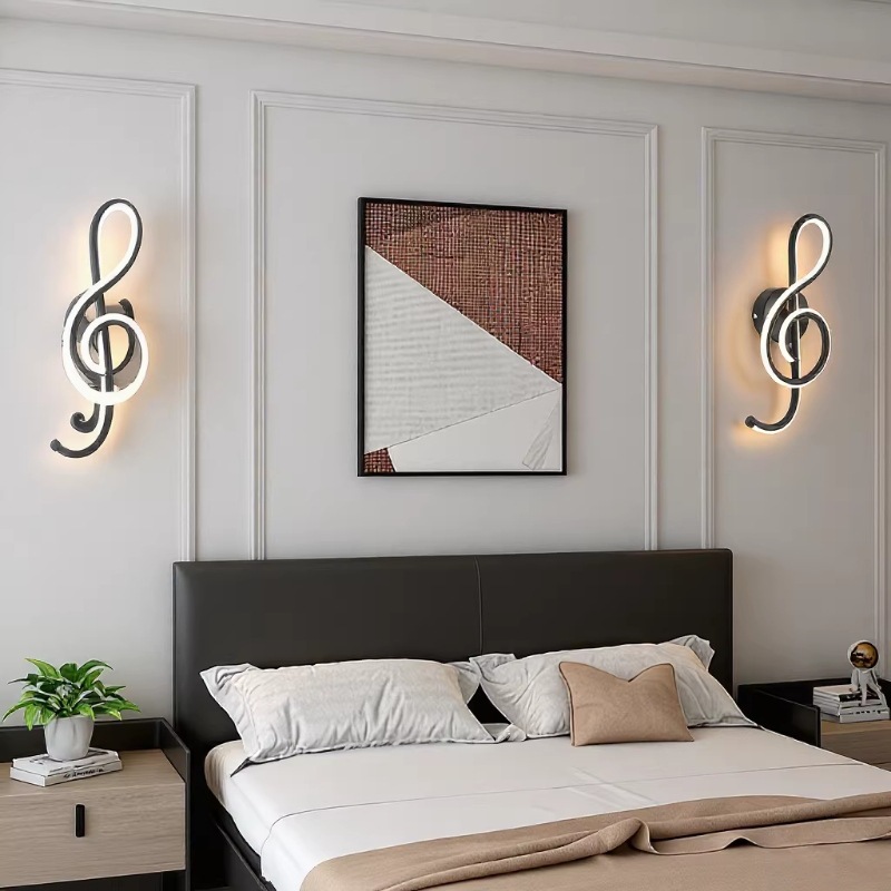Lámpara de pared LED nueva moderna y minimalista sala de estar balcón dormitorio escalera lámpara de pasillo cama cabeza lámpara de pared una generación