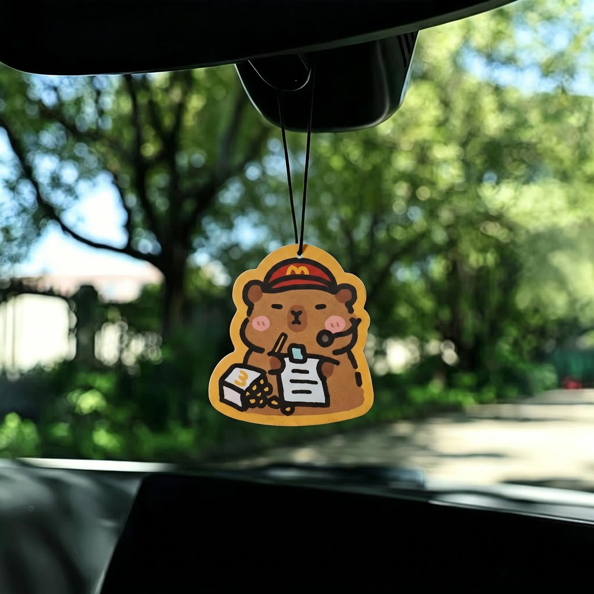 Tabletas aromáticas personalizadas para coche American Little Trees, colgantes aromáticos para coche Little Trees, tabletas aromáticas para coche que eliminan el olor. image 20