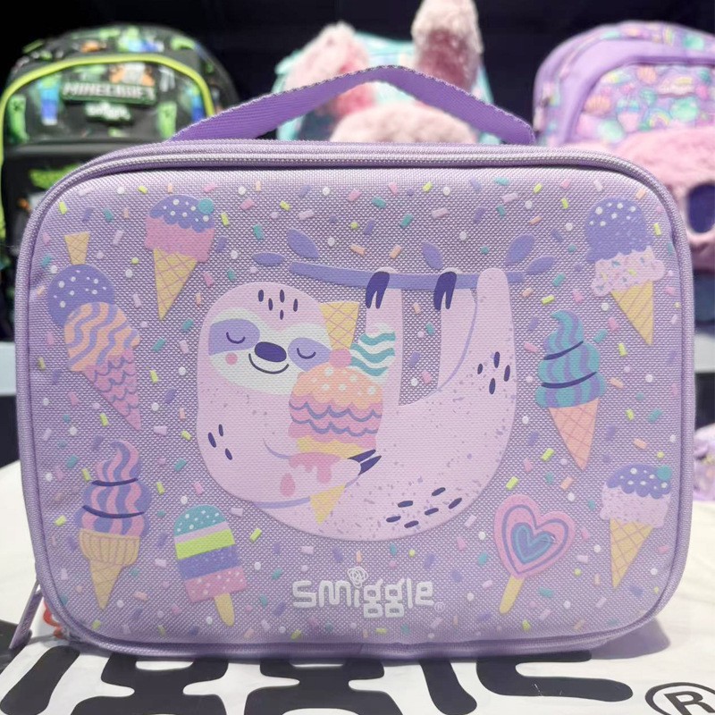 Cadena especial Bolsa de comida australiana smiggle Bolsa de almuerzo para niños de primaria y secundaria Bolsa de almuerzo para estudiantes Bolsa de almuerzo para estudiantes Bolsa de bocadillos al aire libre