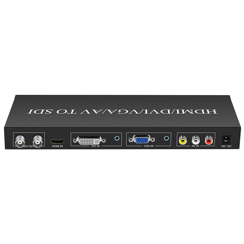 HDMI VGA AV DVI a SDI multiformato Conversión de señal de vídeo SDI señal de vídeo digital