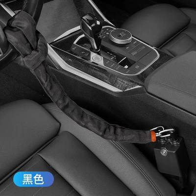 Car lock Hook Lock for Large Trucks and - black-chain-strap-secure-buckle-closure-2975