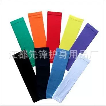 厂家供应运动篮球护臂加长护肘尼龙护手臂 加长护手腕可刺绣LOGO