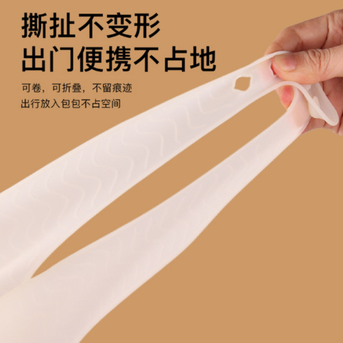 Baby thin silicone bibs, ultra-thin baby waterproof eating pockets, children's soft and thin eating bibs and saliva pockets