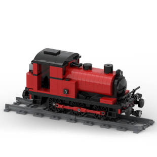 Building Blocks Moc-42439 Saddle Tank Train Model 513 Particle Number Christmas Gift