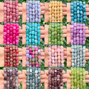 8x12mm��Ȼʯ��Ҏ�tʯ�^�S�����贮��ɢ��ˮ��DIY�Ʒ������l