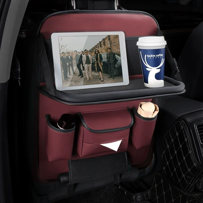 Car table board – chair back storage bag car - upgrade-with-table-board-wine-red-order-note-car-mark-default-no-mark