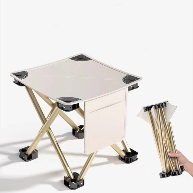 Outdoor Folding Stool Portable Small Stool Ultra-Light Stool Camping Chair Foldable Chair Camping Bench Fishing Chair