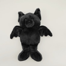 跨境新款万圣节Bat Stuffed Animal蝙蝠毛绒玩具熊娃娃公仔