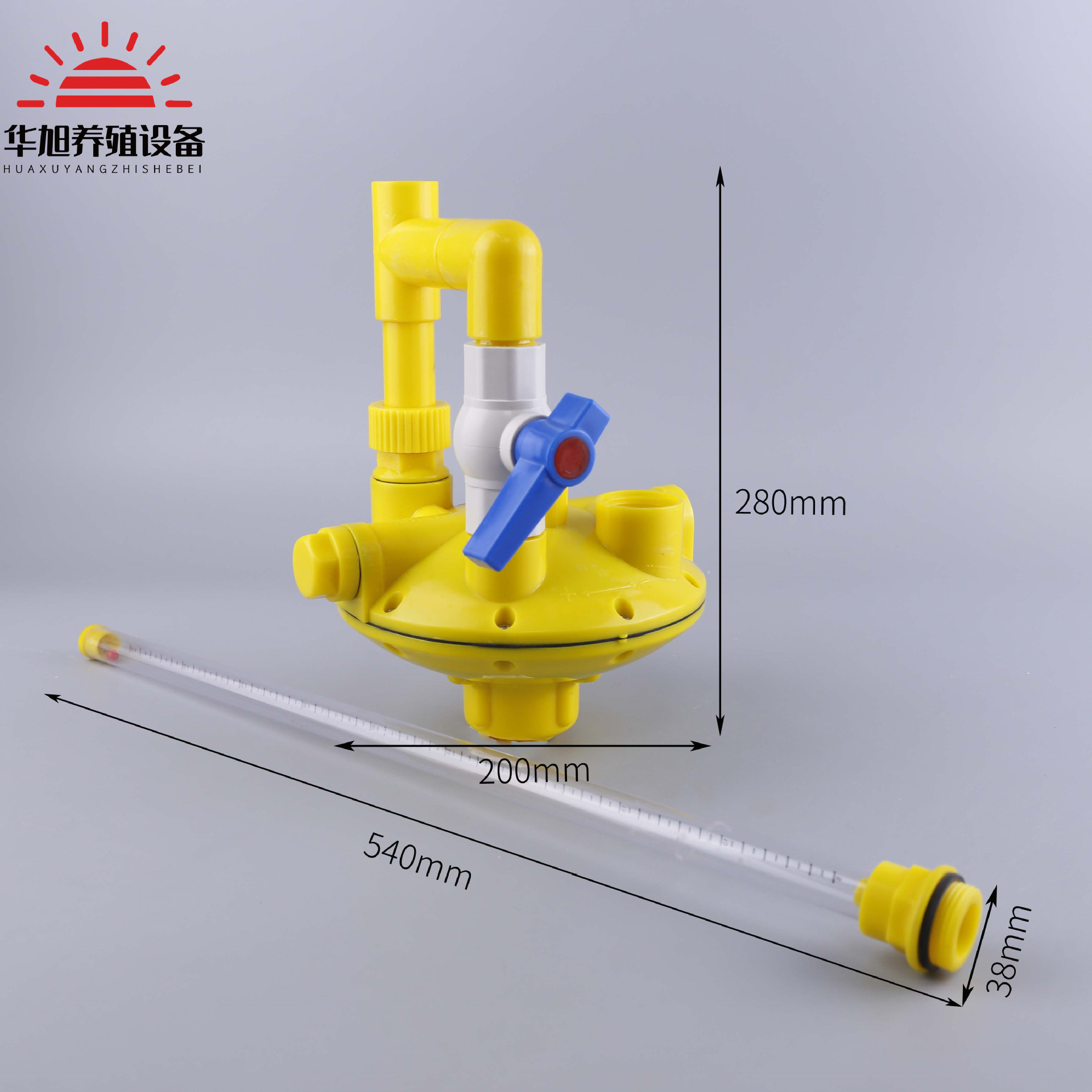 Regulador de línea de agua de granja en stock Válvula reguladora de presión hidráulica Sistema de agua potable de pollo Válvula reductora de presión automática de dos vías