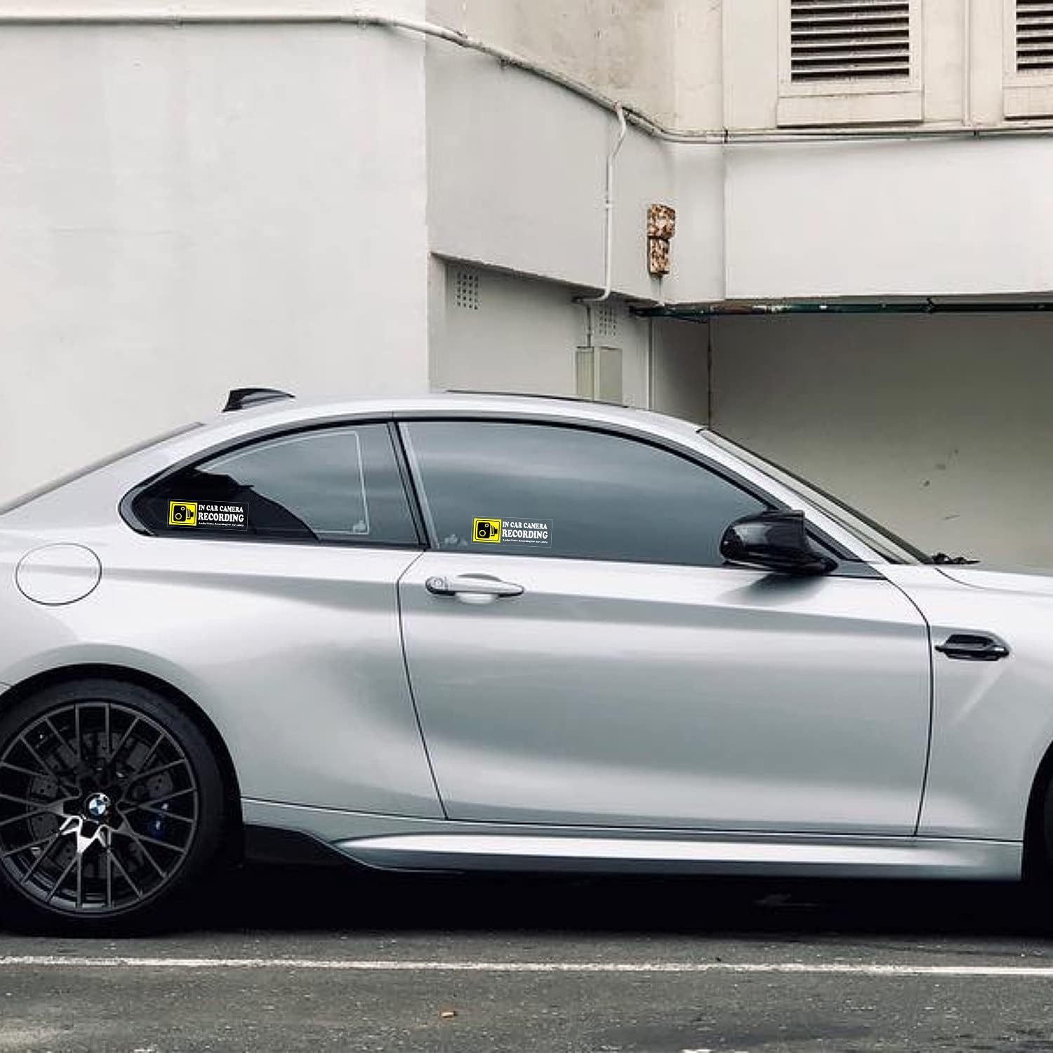 Car Camera Record Sticker, Car Window Video Record Car Sticker, Tear It Off Without Leaving A Mark_voghion.com