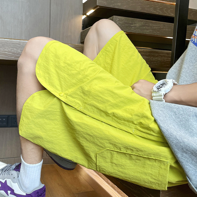 Summer Sports Shorts for Men, Thin Casual Five-Point Pants, Ice Silk Quick-Dry, Large Size Dopamine Beach Shorts, Ice Silk Mesh Summer Sports Shorts for Men, Thin Casual Five-Point Pants, Ice Silk Quick-Dry, Large Size Dopamine Beach Shorts, Ice Silk Mesh
