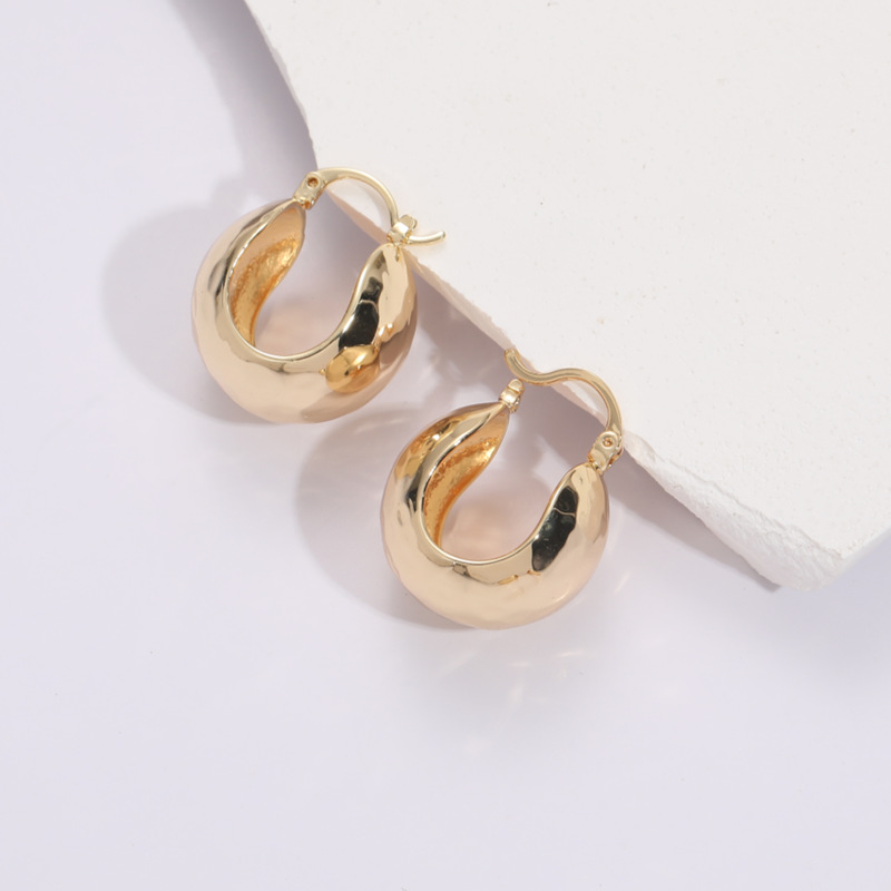 Fashion Geometric Copper Earrings Copper Earrings display picture 4