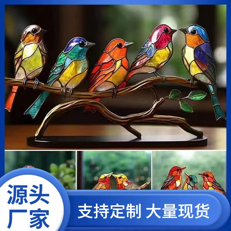 Зиби Животные Амазонка европейский стиль птиц украшение дома украшение